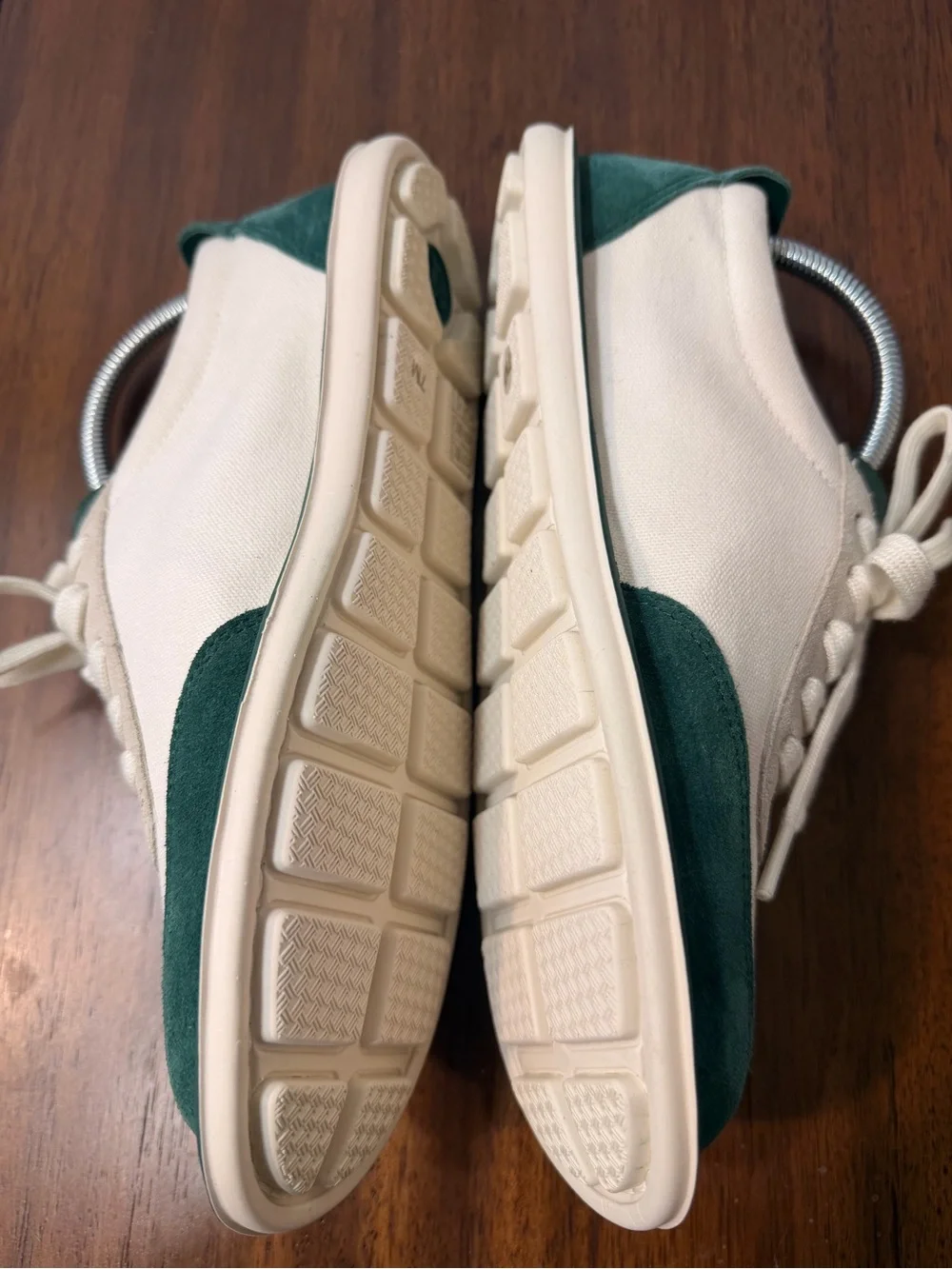 Tory Burch Howell Court Sneaker Cream Green 7